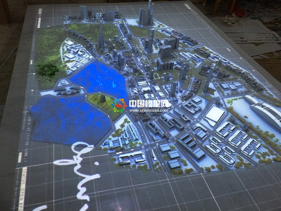 汽車產(chǎn)業(yè)規(guī)劃布局投影沙盤(pán)