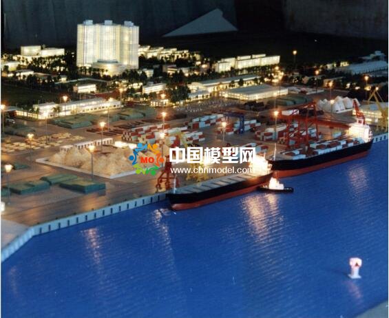洋浦港沙盤模型
