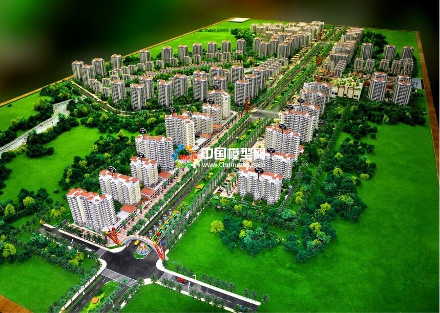 四季春城樓盤(pán)模型