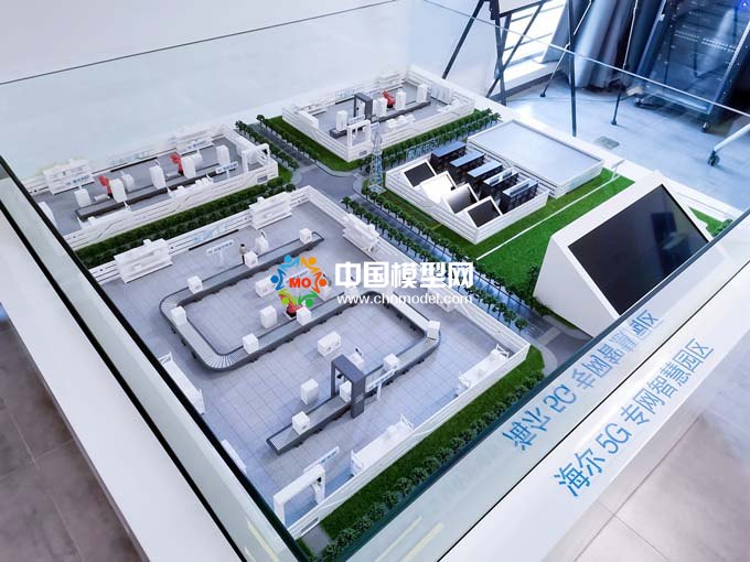 5G智慧工廠沙盤模型