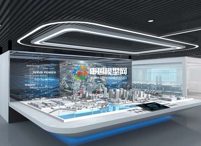 西門子能源城市沙盤模型