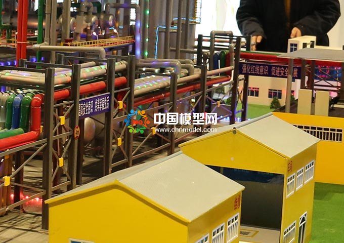 LNG液化調(diào)峰工廠沙盤模型