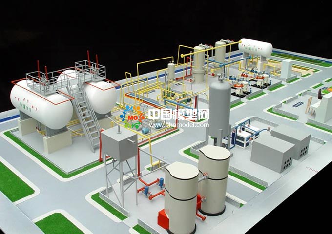 高壓混氣站模型