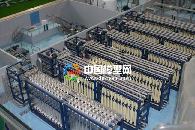 再生水處理沙盤(pán)模型