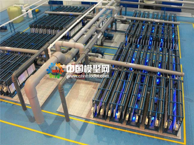 再生水處理沙盤(pán)模型