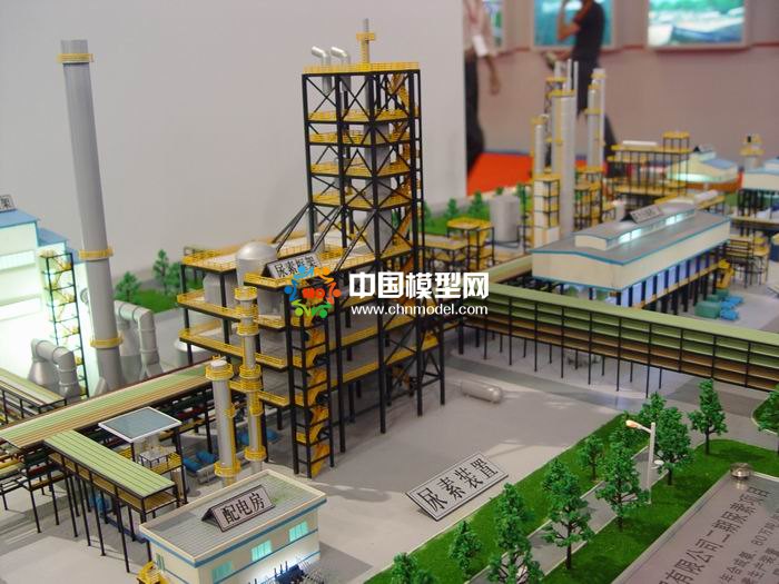 化肥原料生產(chǎn)線沙盤模型