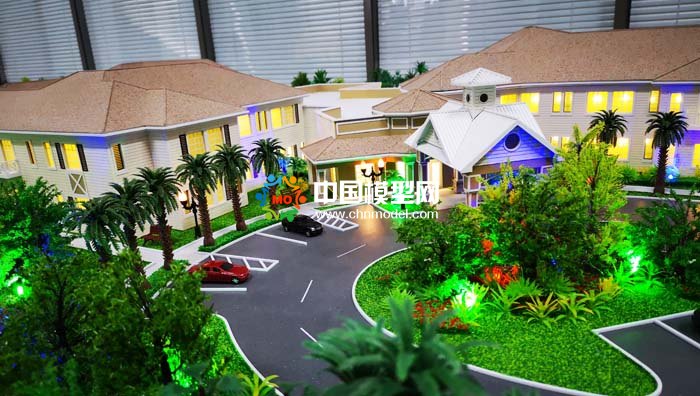 養(yǎng)老院沙盤模型