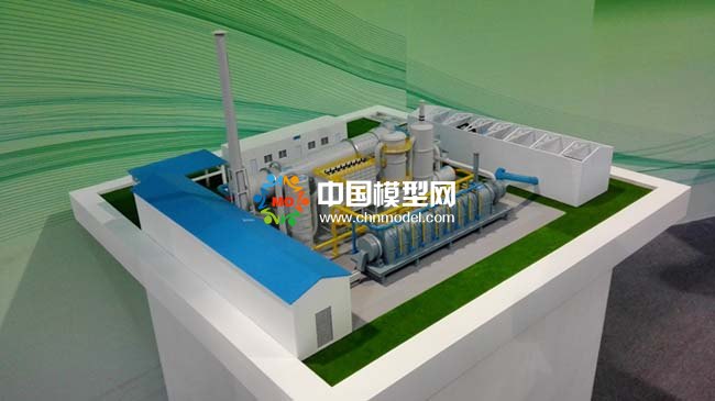 污染土壤修復(fù)沙盤模型，污泥處理模型