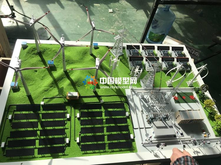 光伏風電智慧能源沙盤模熊