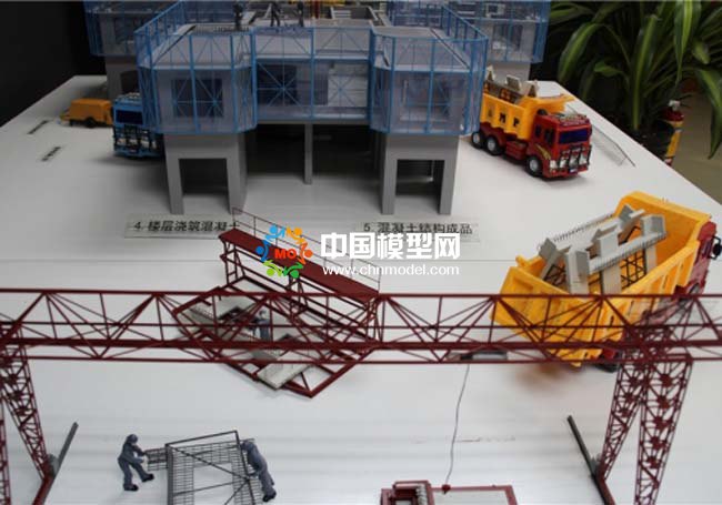 住宅工業(yè)化pc預(yù)制構(gòu)件生產(chǎn)沙盤模型