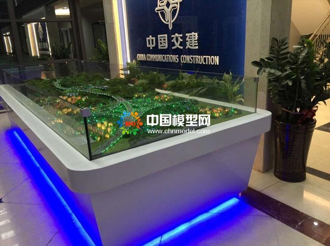 高速互通立交橋沙盤(pán)模型