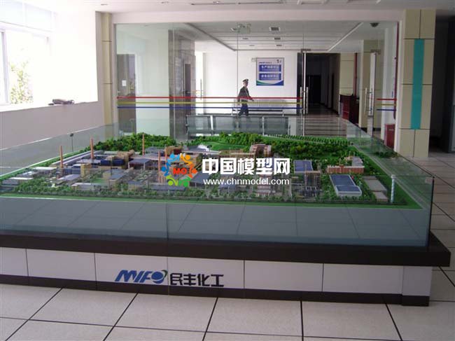 ???????民豐化工廠沙盤(pán)模型