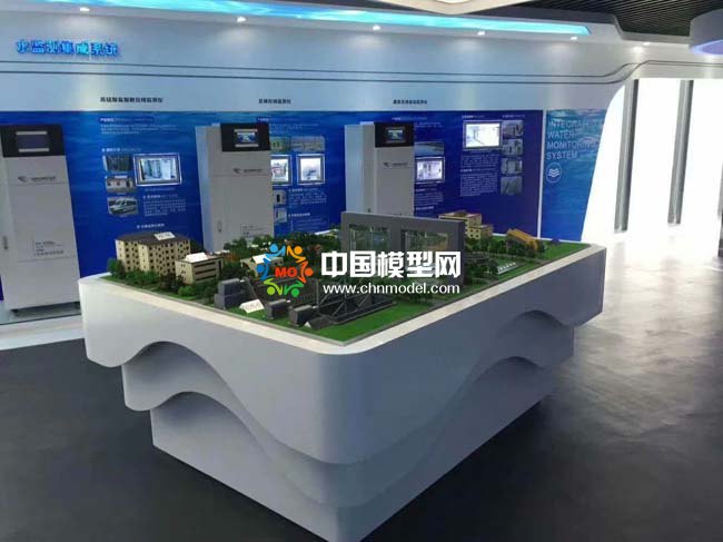 水環(huán)境監(jiān)測處理沙盤模型