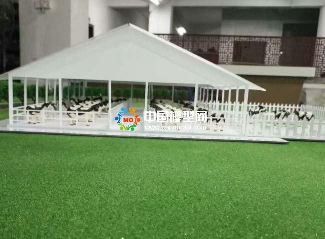 奶牛場(chǎng)沙盤模型