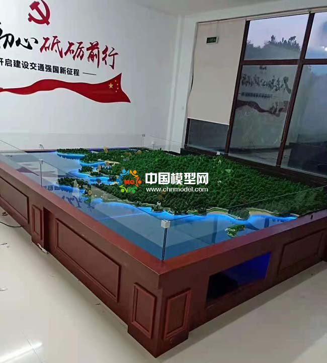 浙江海洋運(yùn)動(dòng)中心(亞帆中心)沙盤模型