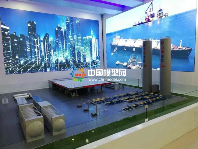 LNG加氣站沙盤(pán)模型