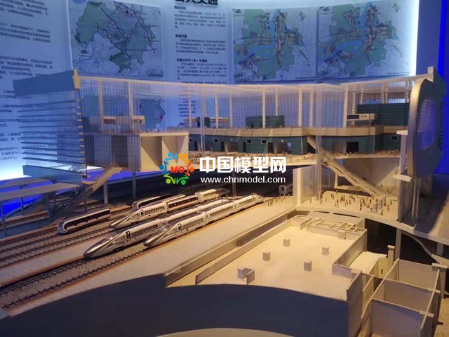 高鐵站結(jié)構(gòu)沙盤模型
