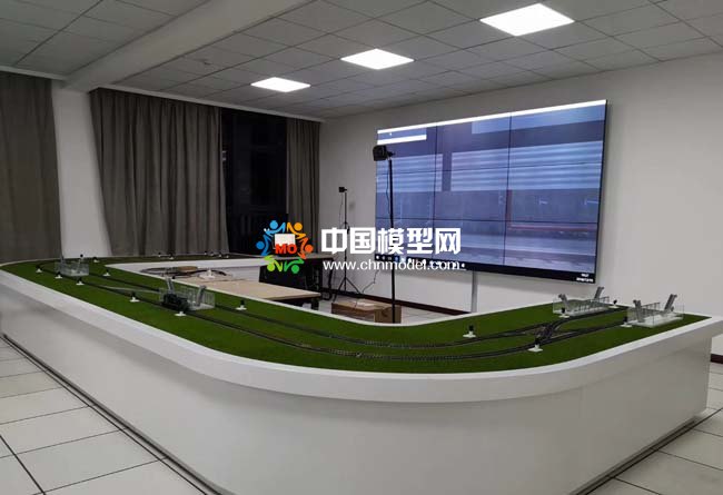 站臺應急演練沙盤模型，站廳火災應急演練沙盤模型