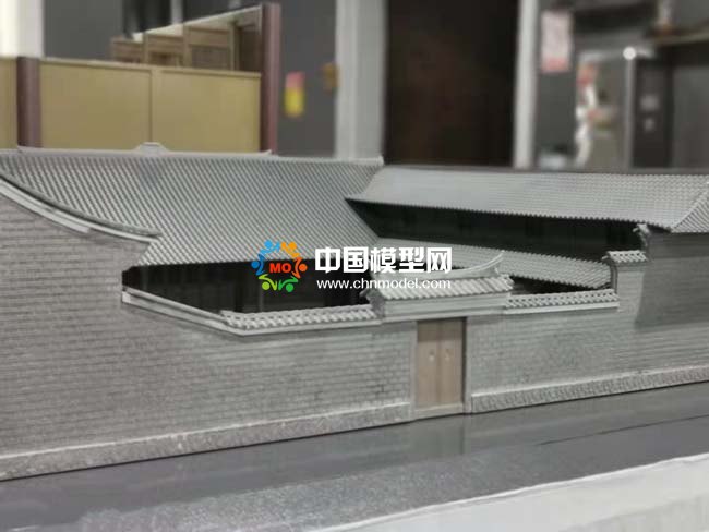 百年老宅張人亞故居建筑模型