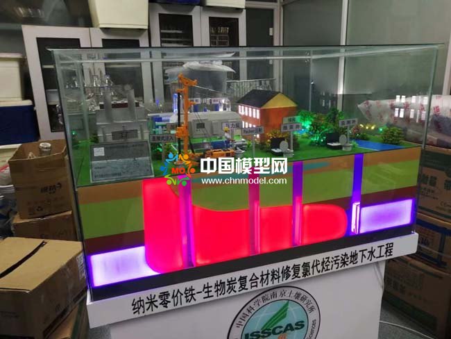 地下水污染修復沙盤模型,土壤修復沙盤模型