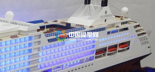 銀海女神號(hào)豪華郵輪模型