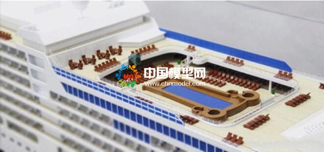 銀海女神號(hào)豪華郵輪模型