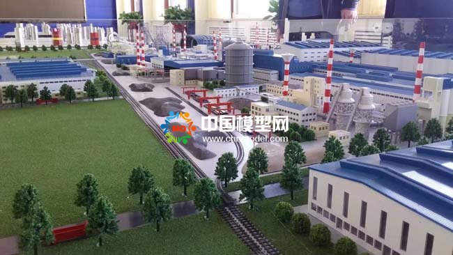 巨能特鋼廠區(qū)沙盤模型，新工藝新技術(shù)新材料新裝備實(shí)驗(yàn)基地