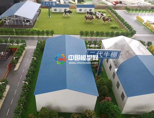  農(nóng)業(yè)大棚模型，畜牧養(yǎng)殖沙盤模型