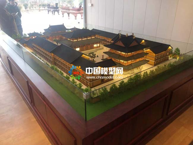 寺廟古剎建筑沙盤模型