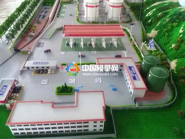石油存儲(chǔ)智慧油庫(kù)沙盤模型