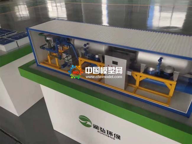 A/O一體化廢水處理沙盤(pán)模型 農(nóng)村污水處理一體化設(shè)備模型