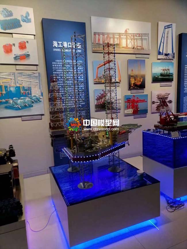 海工港口設備模型