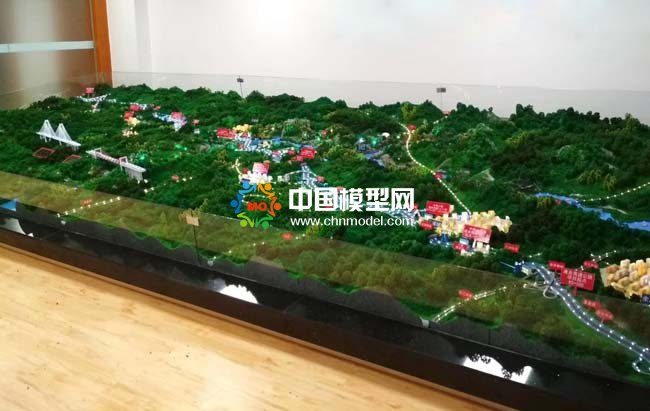 遵余高速公路沙盤(pán)模型