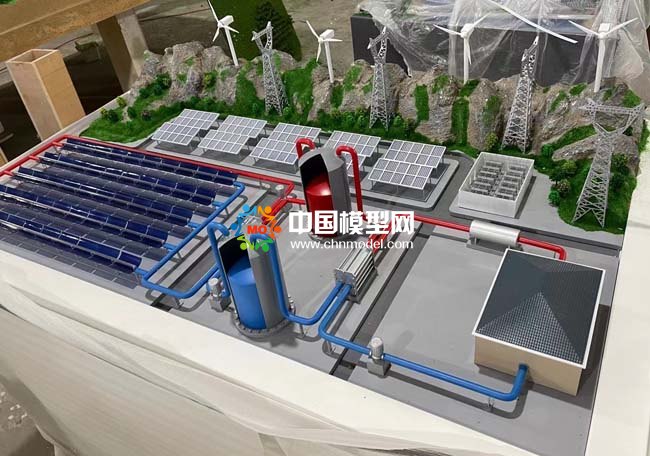 ???????風(fēng)光儲(chǔ)多能互補(bǔ)智能微電網(wǎng)沙盤模型