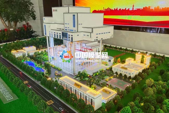 生活垃圾發(fā)電沙盤(pán)模型