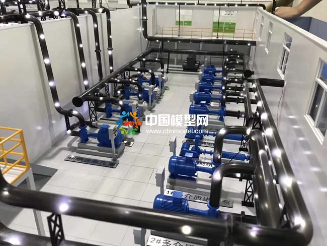 多介質(zhì)過(guò)濾器沙盤(pán)模型