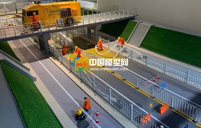 城市防汛應(yīng)急搶險救災(zāi)沙盤模型