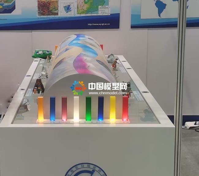 中國地震局地質(zhì)研究沙盤模型