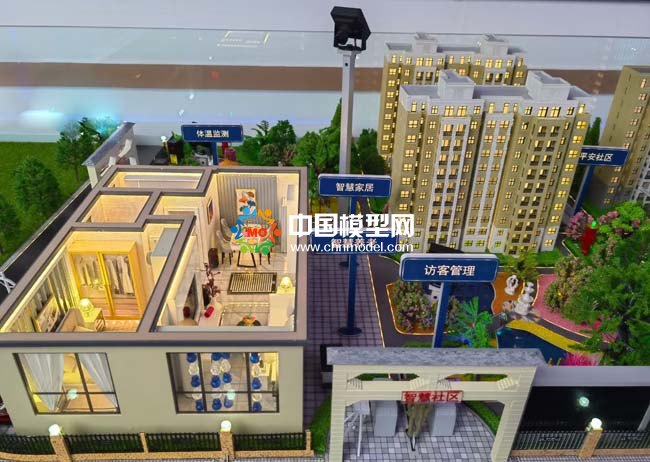 智慧社區(qū)沙盤(pán)模型