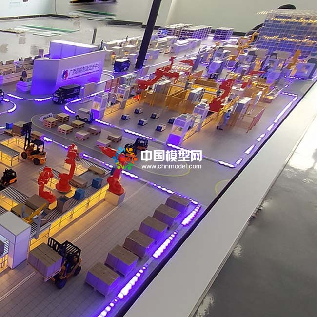 智慧工業(yè)智能制造沙盤模型