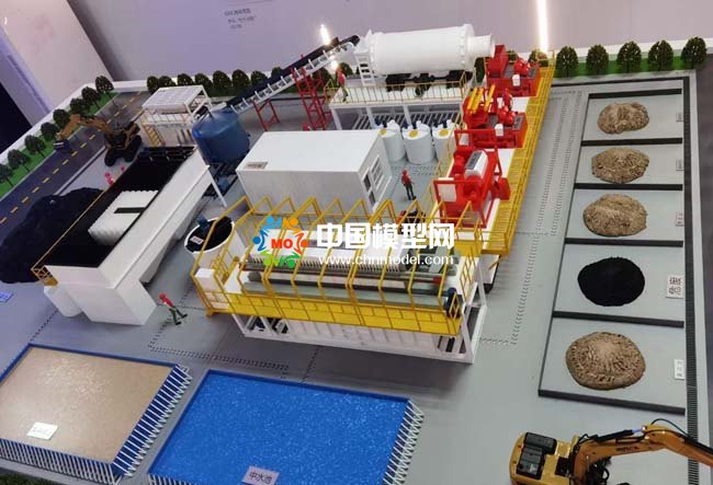 土壤環(huán)境污染與修復(fù)治理沙盤模型