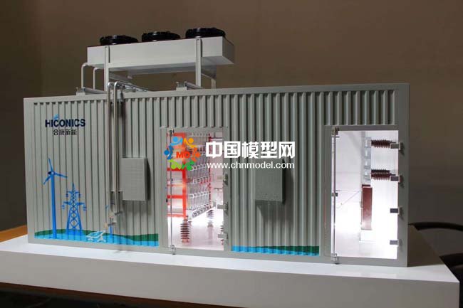 戶外集裝箱儲能模型 