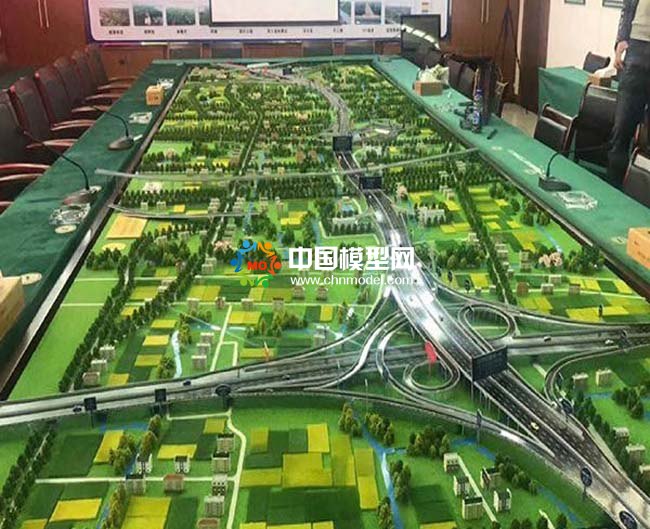 中鐵一局項目沙盤模型 