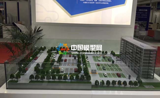 DDA無線網(wǎng)絡(luò)技術(shù)智慧停車系統(tǒng)沙盤模型