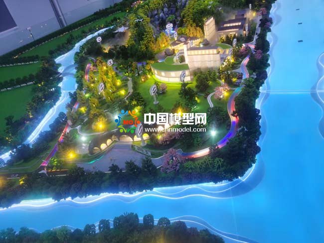 善璉的含山規(guī)劃沙盤(pán)模型