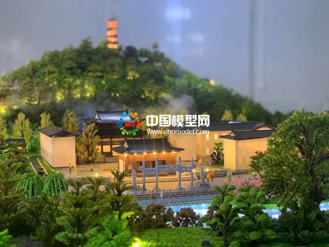 善璉的含山規(guī)劃沙盤(pán)模型