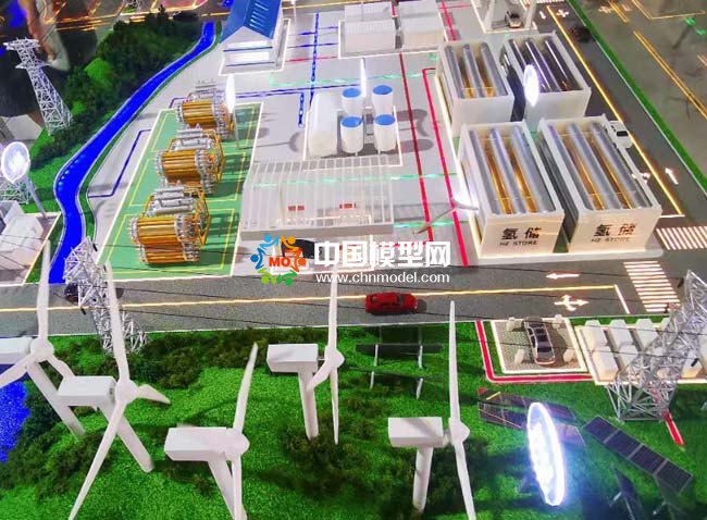 氫能綜合利用沙盤模型