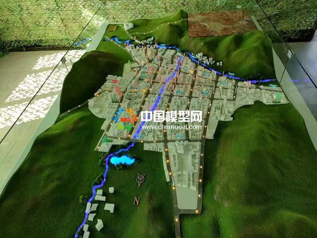 軍區(qū)地形沙盤模型