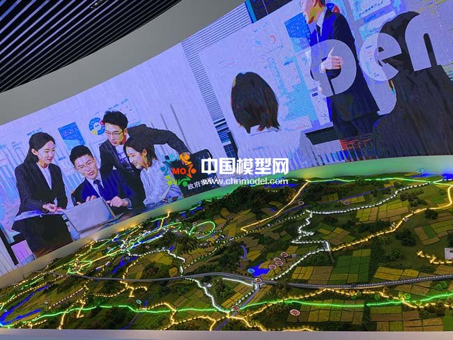 新型數(shù)字農(nóng)業(yè)規(guī)劃沙盤模型