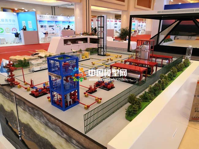 高溫高壓含硫氣井測(cè)試技術(shù)沙盤模型